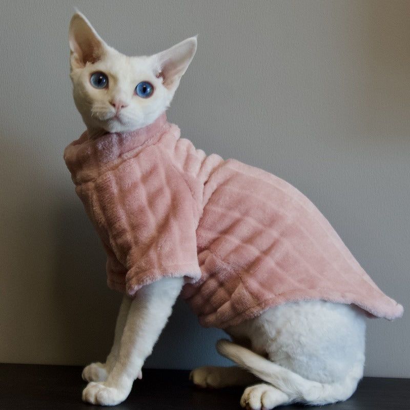 SOCKPET Warm Winter Outfit for Sphynx & Devon Rex Cats product photo