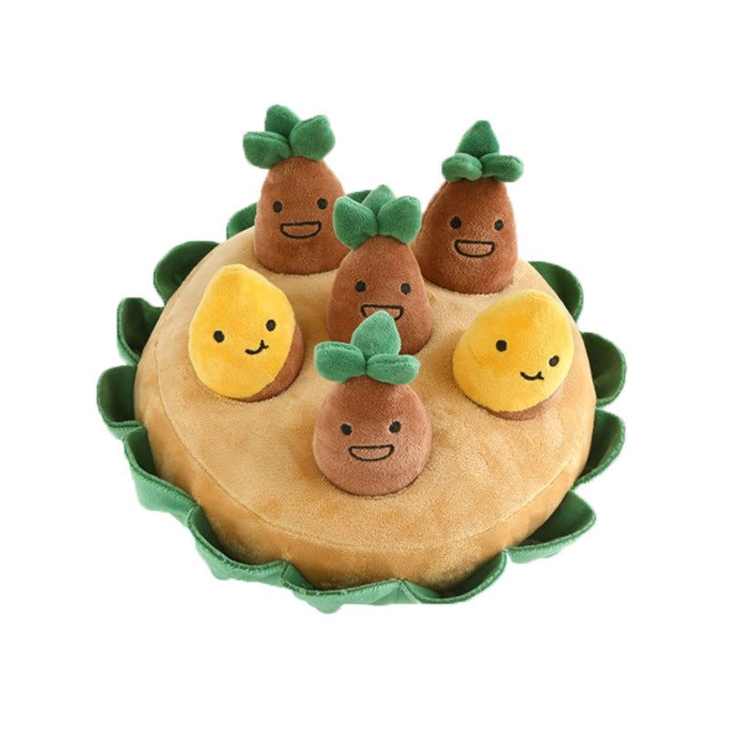 Holiday Cute Cat and Dog Yellow Star Hat
