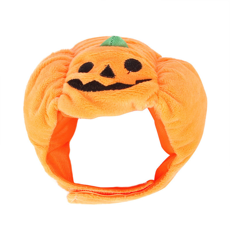 Pet Hat Christmas Funny Pumpkin Hat Cute Pet Animal Costume Personality Adorable Hat Transform Headgear for Dogs and Cats