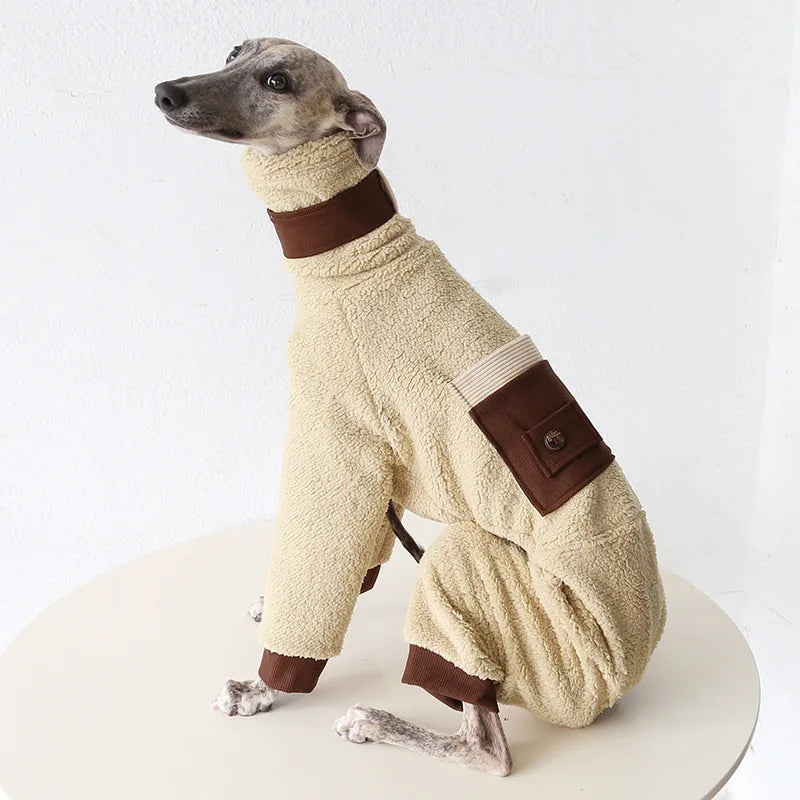 Pocket Fleece Onesie for Italian Greyhounds & Whippets — product view 9