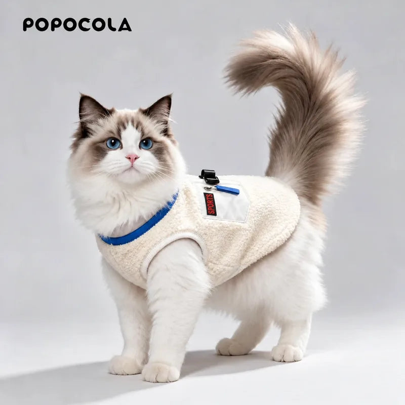 Fleece Cat Vest — product view 2