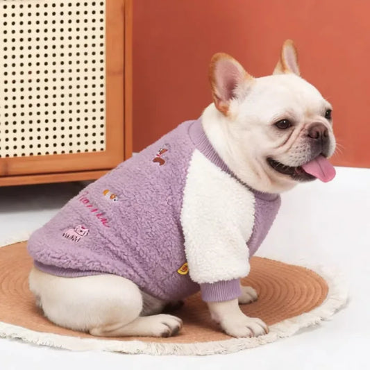 Purple Dog Pullover — Purple