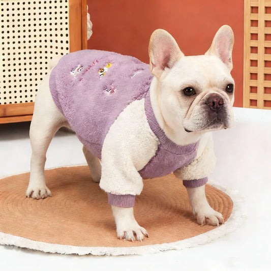 Purple Dog Pullover — detail view 2
