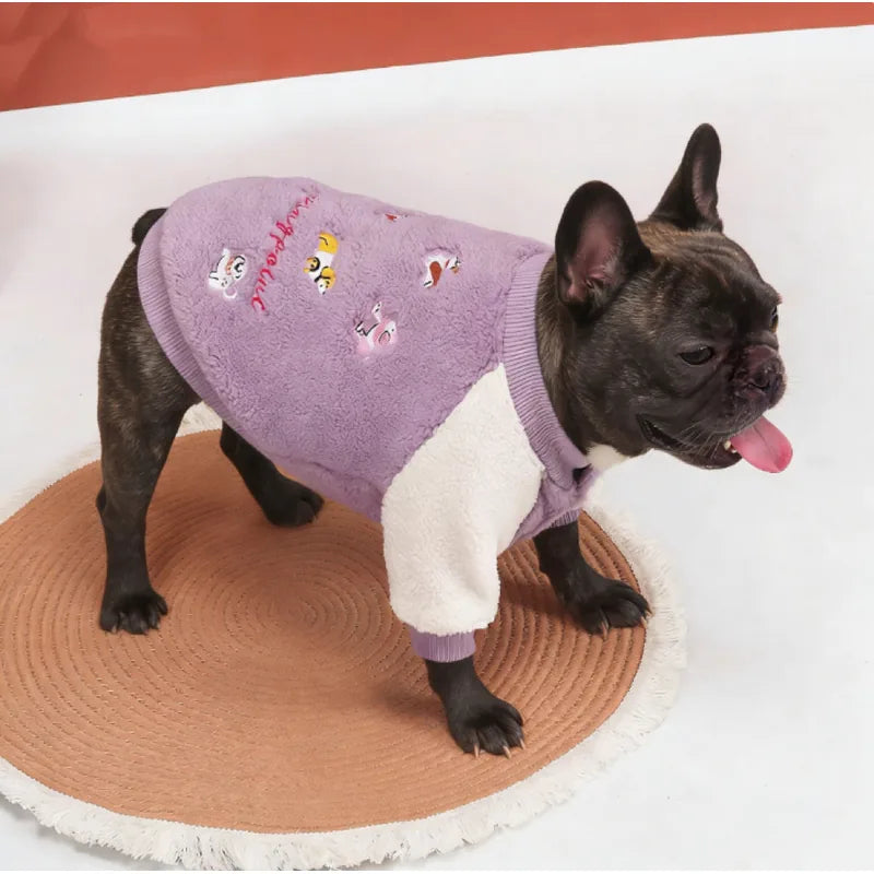 Purple Dog Pullover — detail view 5