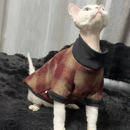 Plaid Cat Turtleneck — product view 6