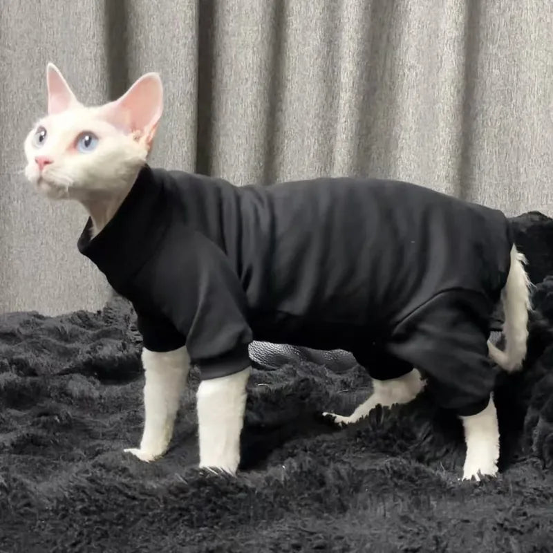 Black Cat Onesie — Black
