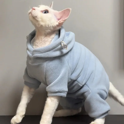 Fleece Cat Onesie — product view 5