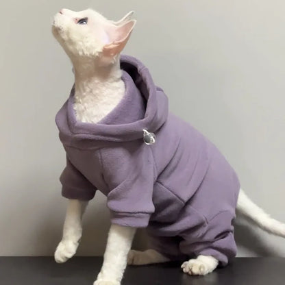 Fleece Cat Onesie — product view 6
