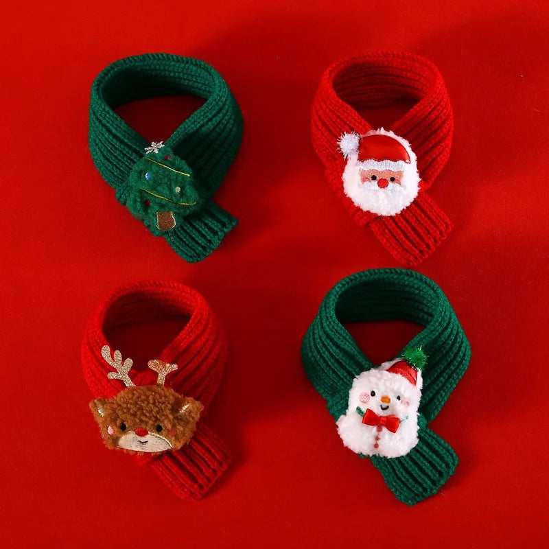 Christmas Knit Pet Scarves & Hats — product view 1