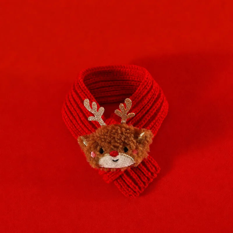 Christmas Knit Pet Scarves & Hats — product view 3