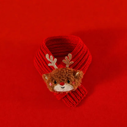 Christmas Knit Pet Scarves & Hats — product view 3