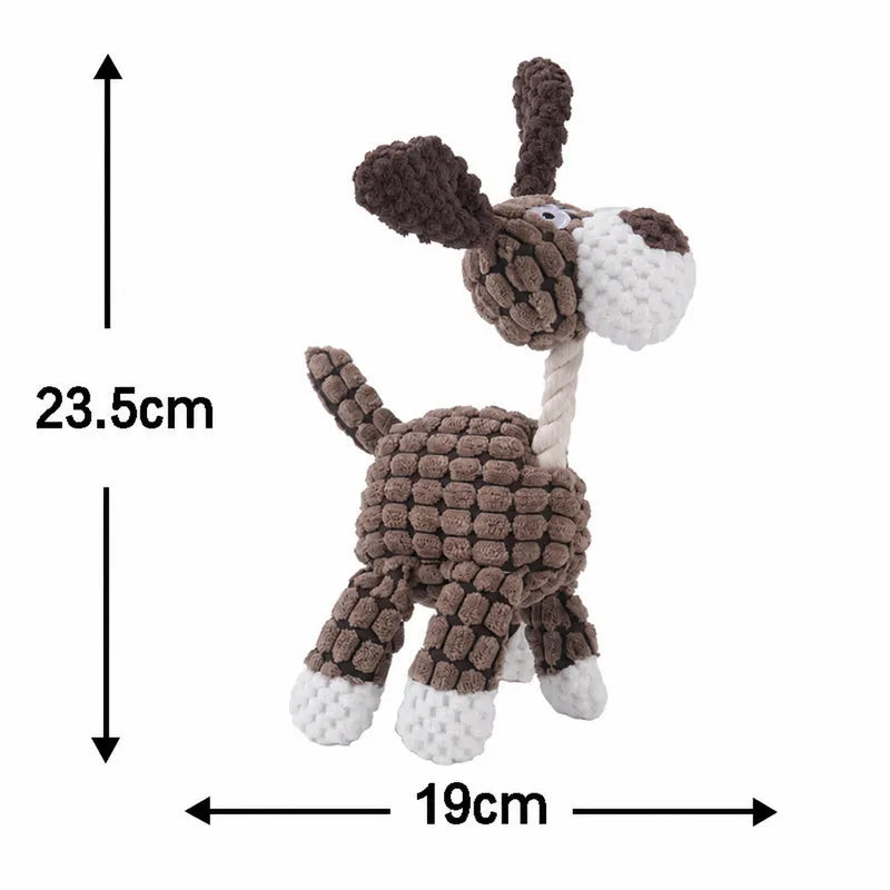 Plush Animal & Fish Dog Toys — product view 9