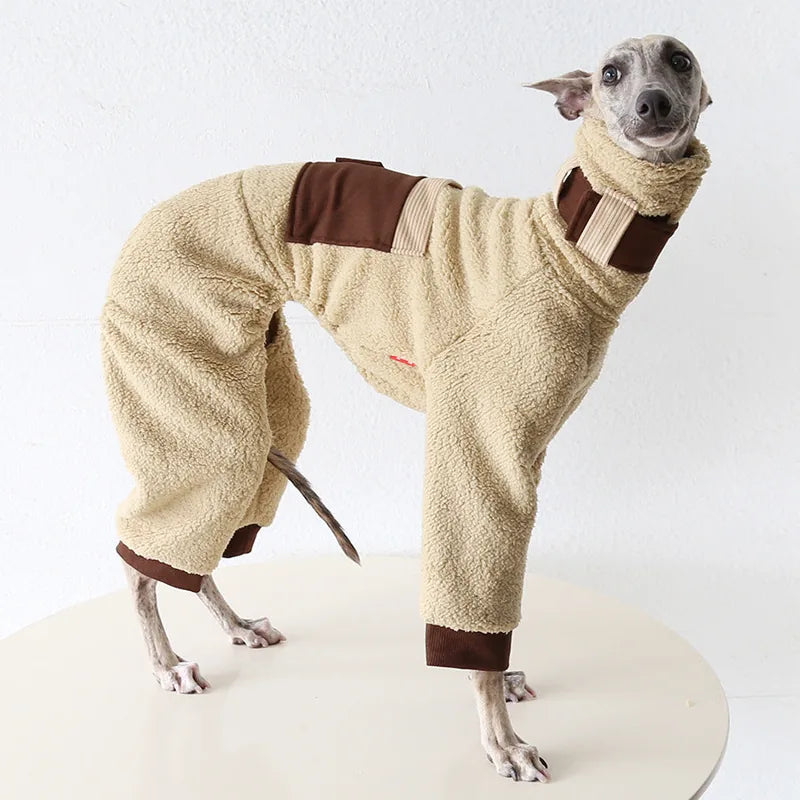 Pocket Fleece Onesie for Italian Greyhounds & Whippets — product view 1