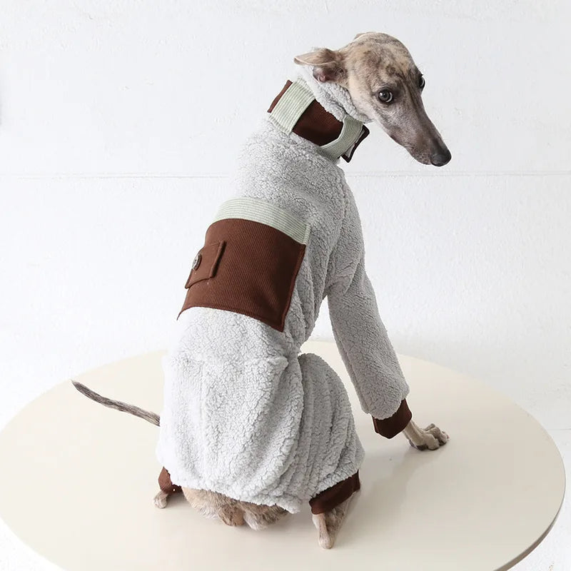 Pocket Fleece Onesie for Italian Greyhounds & Whippets — product view 7