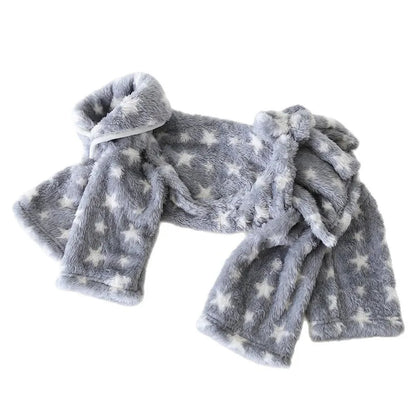Gray Star Robe for Italian Greyhounds & Whippets — product view 4