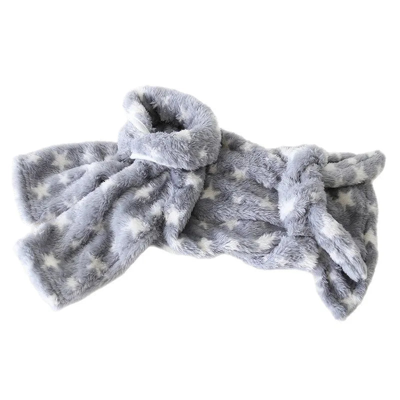 Gray Star Robe for Italian Greyhounds & Whippets — product view 7