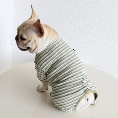 Panda Print Onesie for Bulldogs & Corgis — product view 6