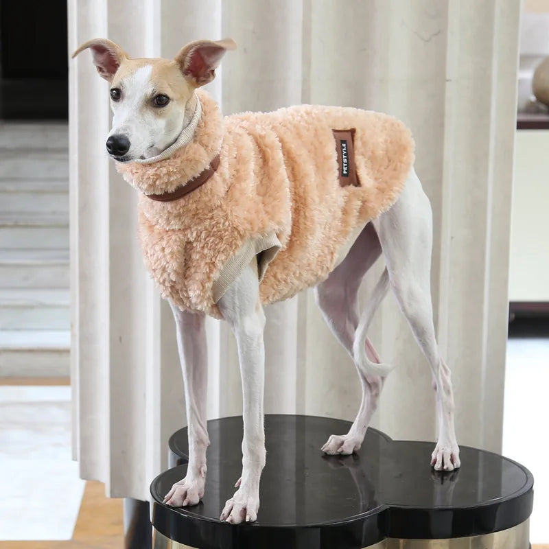 Faux-Fur Vest for Italian Greyhounds & Whippets — product view 1