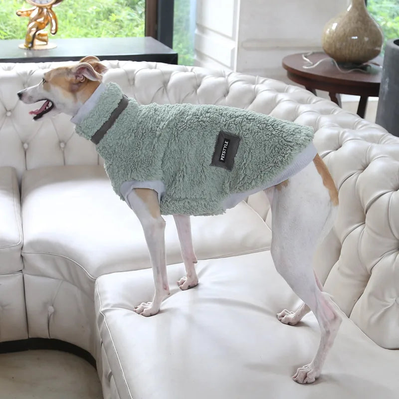 Faux-Fur Vest for Italian Greyhounds & Whippets — product view 2
