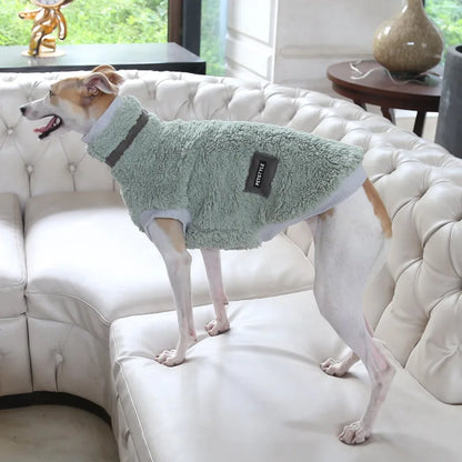 Faux-Fur Vest for Italian Greyhounds & Whippets — product view 2