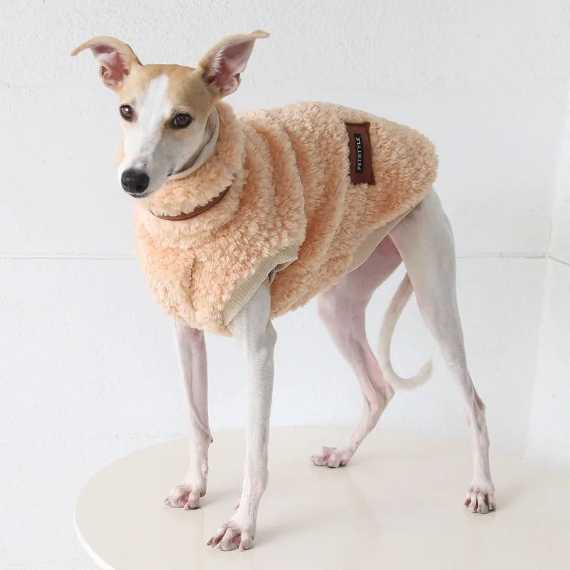 Faux-Fur Vest for Italian Greyhounds & Whippets — product view 4