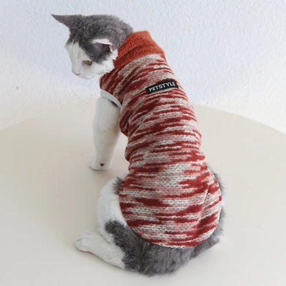 Orange Woven Pet Vest — product view 3