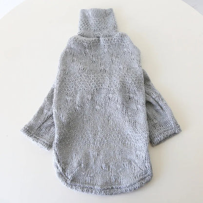 Vintage Knit Sweater for Italian Greyhounds & Whippets — product view 7