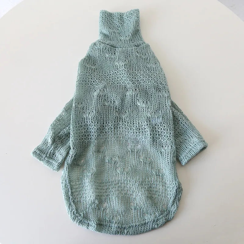 Vintage Knit Sweater for Italian Greyhounds & Whippets — product view 9