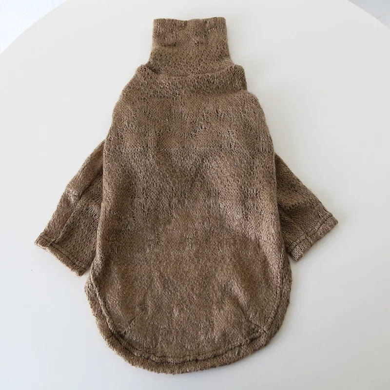 Vintage Knit Sweater for Italian Greyhounds & Whippets — product view 12