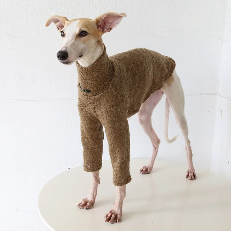 Vintage Knit Sweater for Italian Greyhounds & Whippets — product view 6