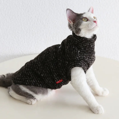 Striped Pet Sweater for Dogs & Cats — product view 9