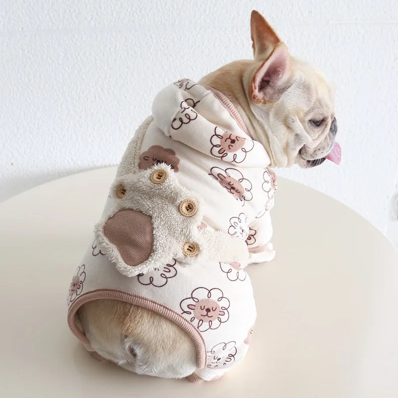 Paw Patch Onesie for Bulldogs & Corgis — product view 2