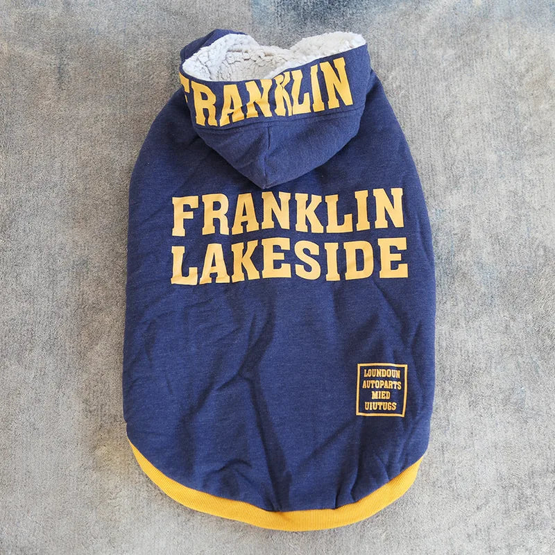 Large Dog Sweatshirts — Hooded & Crewneck — product view 1