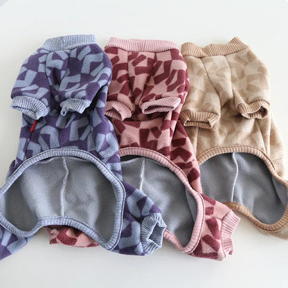 Geometric Pet Onesie & Hat Options — product view 10