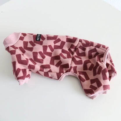 Geometric Pet Onesie & Hat Options — product view 4