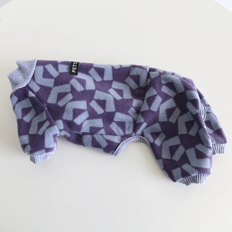 Geometric Pet Onesie & Hat Options — product view 5