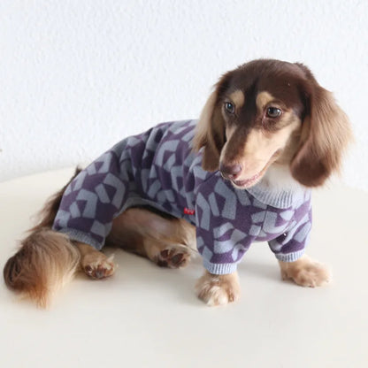 Geometric Pet Onesie & Hat Options — product view 8
