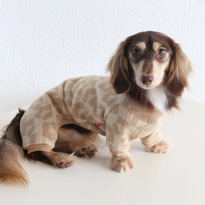 Geometric Pet Onesie & Hat Options — product view 9