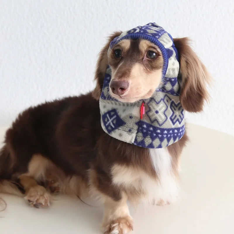 Fair Isle Pet Onesie & Hat Options — product view 3