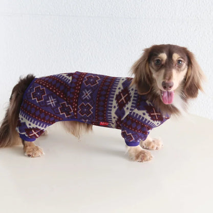 Fair Isle Pet Onesie & Hat Options — product view 6