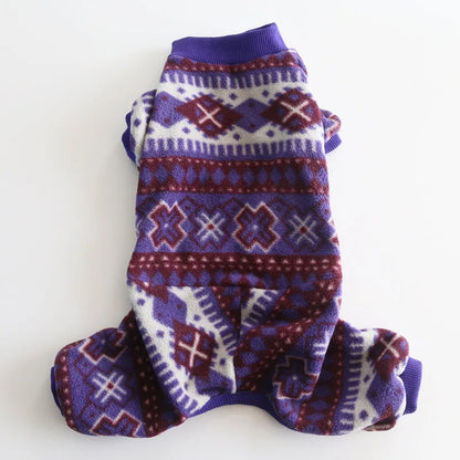 Fair Isle Pet Onesie & Hat Options — product view 9