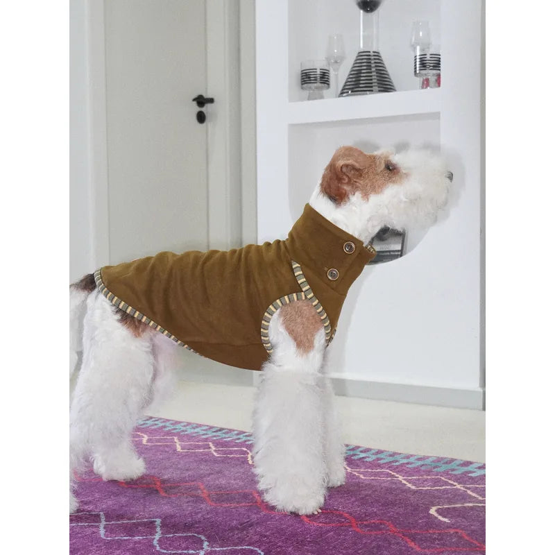Contrast-Trim Dog Vest — product view 6