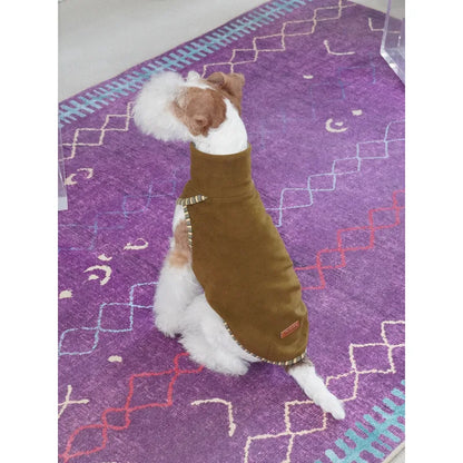 Contrast-Trim Dog Vest — product view 7