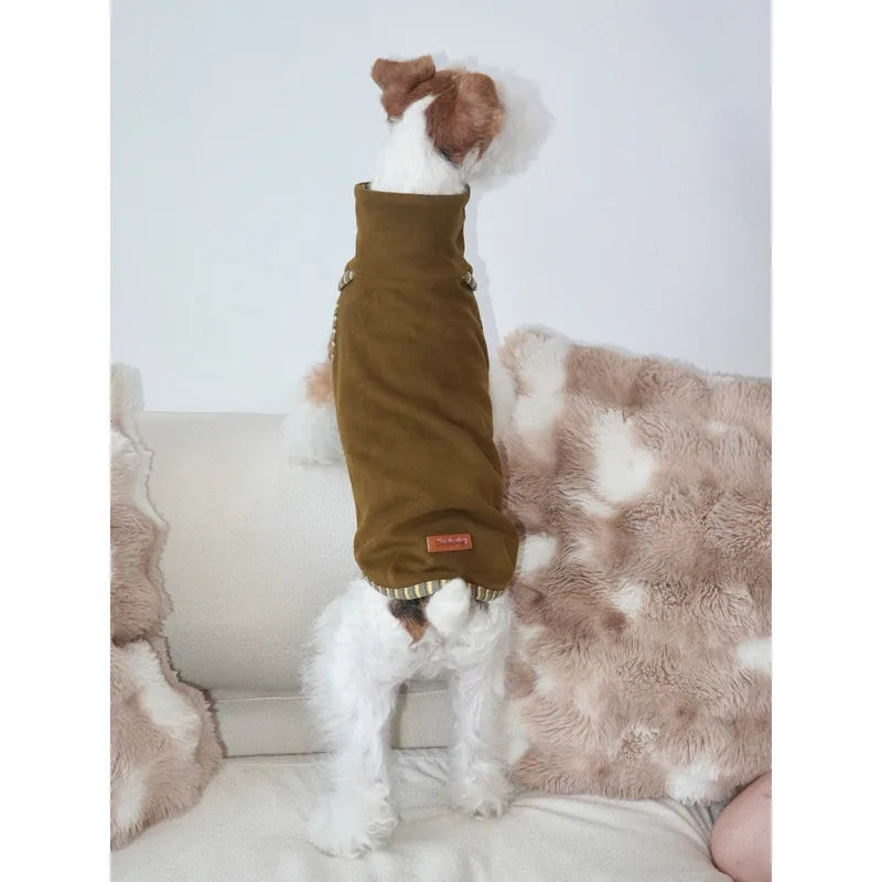 Contrast-Trim Dog Vest — product view 10