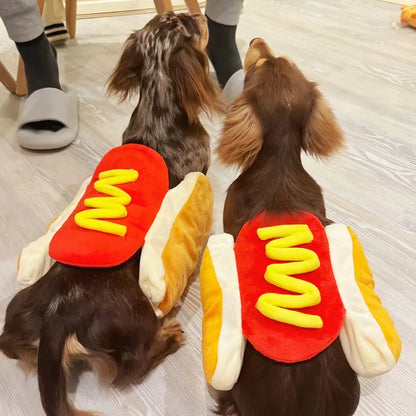 Hot Dog Pet Costume — product view 3