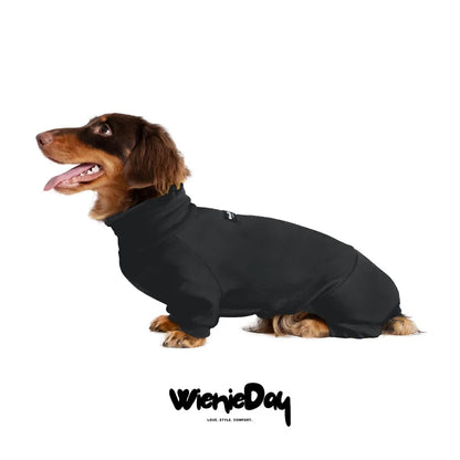 High-Neck Dachshund Onesie — product view 4