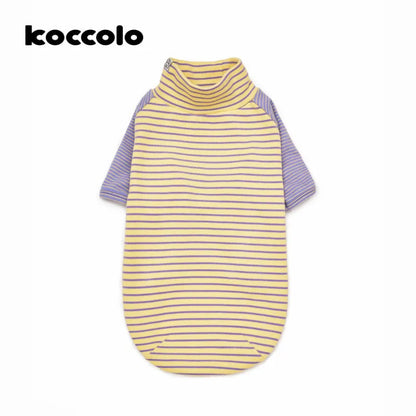 Colorblock Striped Dog Pajama Shirt — product view 5