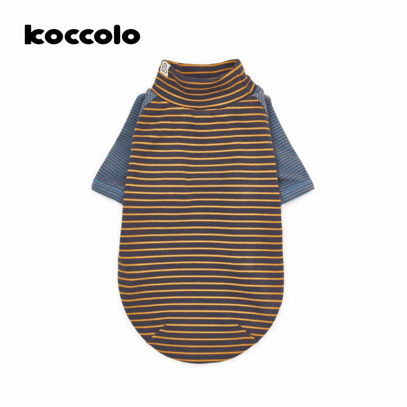 Colorblock Striped Dog Pajama Shirt — product view 6