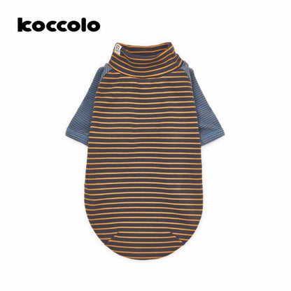 Colorblock Striped Dog Pajama Shirt — product view 6
