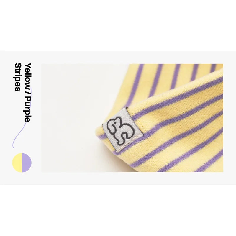 Colorblock Striped Dog Pajama Shirt — product view 7